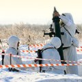 Отработка боевых стрельб артиллеристами Восточного военного округа в ходе полевого выхода