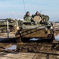 Полевое развертывание подразделений общевойскового соединения Южного военного округа для выполнения задач в рамках проверки боеготовности войск