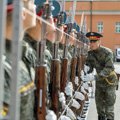 В Отдельном Комендантском Преображенском полку ЗВО вновь прибывшее пополнение приступили к занятиям