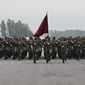 Первая сводная тренировка военного парада военнослужащих ЗВО (г. Санкт-Петербург)