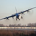 Учебно-тренировочные полёты экипажей самолетов Ан-12 и Ан-26 Ленинградской армии ВВС и ПВО Западного военного округа в Санкт-Петербурге