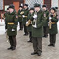 Выступление оркестра Военной академии РВСН имени Петра Великого в телепередаче «Доброе утро» на Первом канале