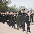 Открытие спартакиады Военно-Морского Флота по военному пятиборью и по стрельбе из штатного или табельного оружия (г. Севастополь)