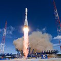 Пуск ракеты-носителя «Союз-2» с космодрома Плесецк (Архангельская обл.)