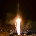 Пуск ракеты-носителя «Союз-2» с космическим аппаратом нового поколения системы ГЛОНАСС на космодроме Плесецк (Архангельская обл.)