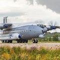 Полеты самого большого в мире турбовинтового самолета Ан-22 «Антей» под Тверью