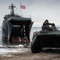 Тренировка береговых войск Северного флота по морской десантной подготовке