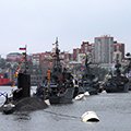 Военно-морской парад во Владивостоке 9 мая 2015 г.