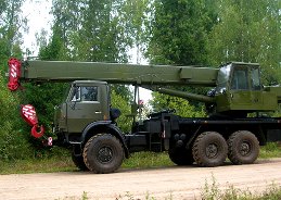 Кран автомобильный военного назначения КС-45731М2