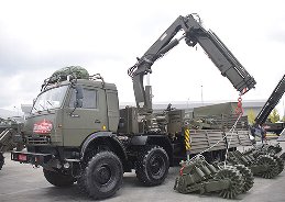 Кран-манипулятор военного назначения КМВ-10В