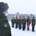 Торжественная церемония принятия Военной присяги новобранцами Космических войск на Соборной площади в подмосковном парке «Патриот»