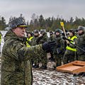 На полигоне Кирилловский в Ленинградской области в ходе учения с мотострелковой бригадой ЗВО отработано ведение боевых действий с учётом опыта современных вооружённых конфликтов