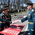 Командующий войсками ЗВО поздравил выпускников Михайловской военной артиллерийской академии