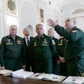 Рабочая поездка Министра обороны РФ генерала армии Сергея Шойгу в Санкт-Петербург